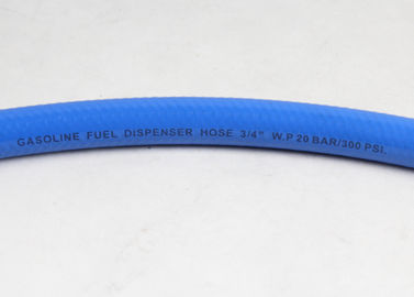Solo alambre de combustible de la barra flexible azul de la manguera 30 para la gasolinera, identificación 3/4 pulgadas