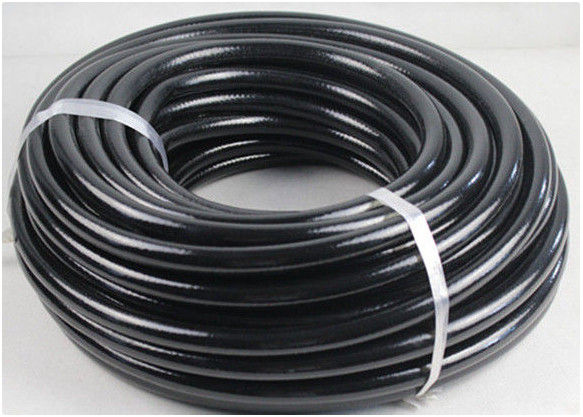 SAE negro 100 R8 3/8&quot; refuerzo de fibra hidráulico de la manguera -40℃ a +100℃