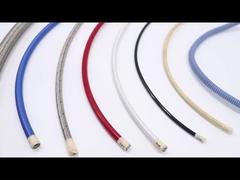 manguera trenzada del ptfe