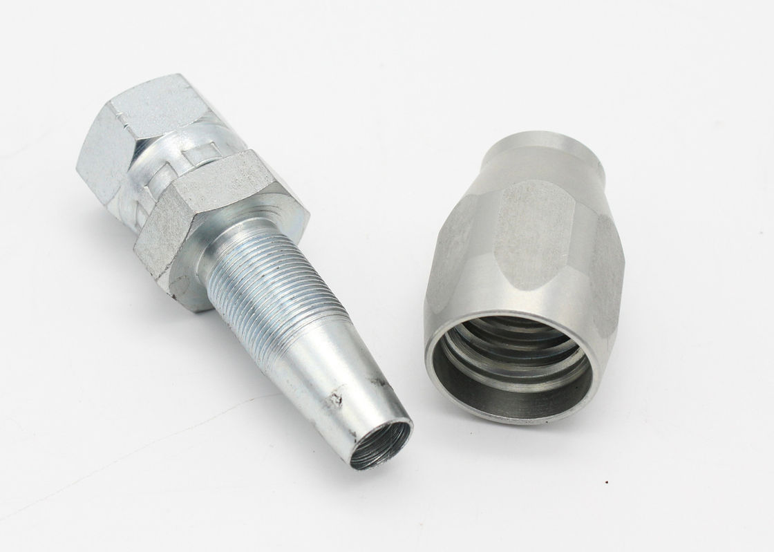 Férula hidráulica reutilizable de la colocación de manguera del acero de carbono para la manguera hidráulica SAE 100 R5 (00518)