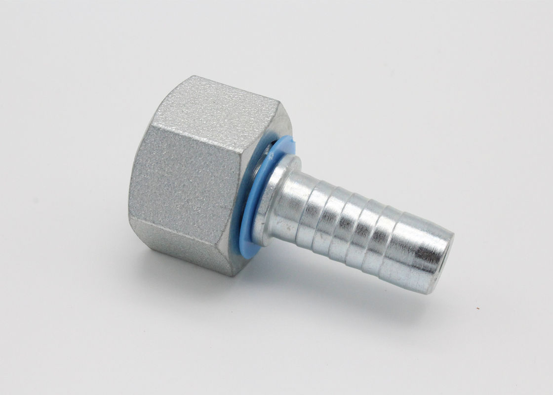 Conector de alta presión de acero de la manguera, hembra métrica 24 anillos o del cono del grado