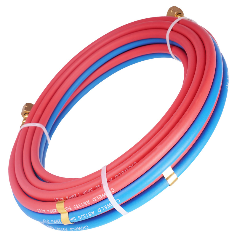 Resistencia al envejecimiento 1/4'x50FT Resistencia al desgaste Grado R Oxy/Acet Twin Saldado de manguera de ensamblaje