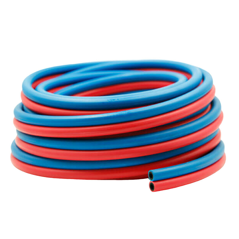 Venta caliente ISO3821 Grado R 10mm EPDM manguera de goma de soldadura gemela para oxígeno / acetileno