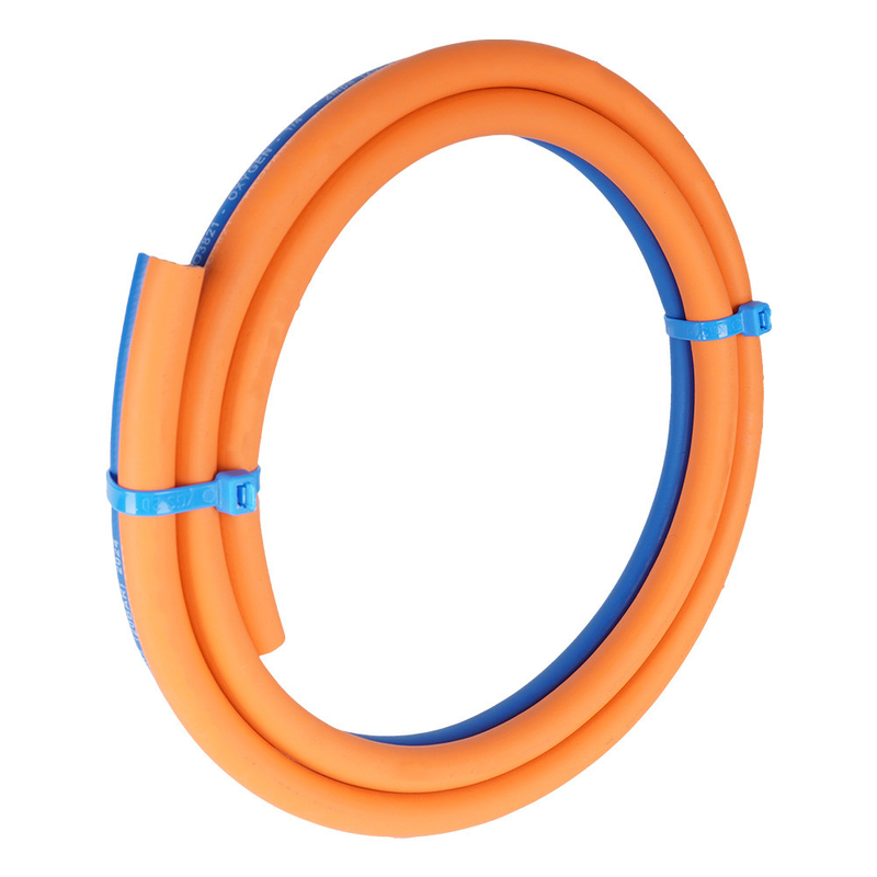 Venta caliente ISO3821 Grado R 10mm EPDM manguera de goma de soldadura gemela para oxígeno / acetileno