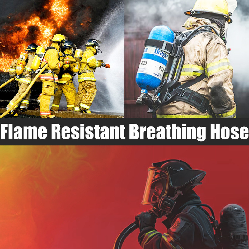 6.3mm manguera de respiración EPDM resistente a la llama: sin olor, grado de alta flexibilidad UL94-V0
