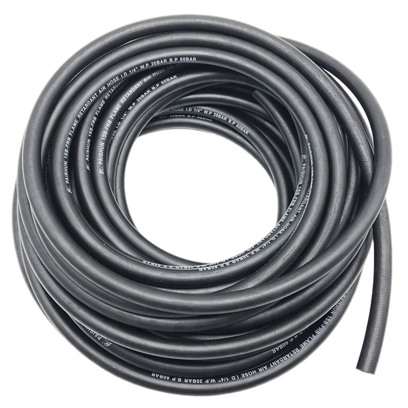 6.3mm manguera de respiración EPDM resistente a la llama: sin olor, grado de alta flexibilidad UL94-V0