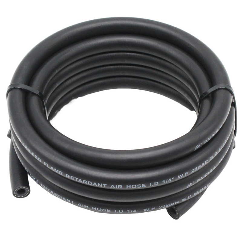 6.3mm manguera de respiración EPDM resistente a la llama: sin olor, grado de alta flexibilidad UL94-V0