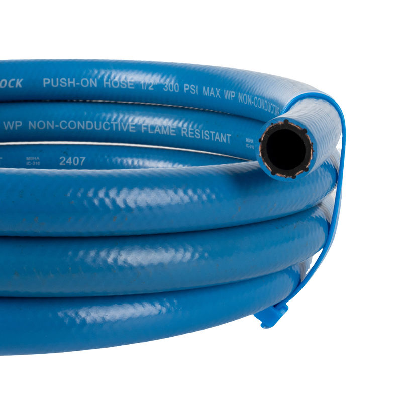 Solución de manguera con cierre de empuje flexible para instalaciones compactas y en espacios reducidos