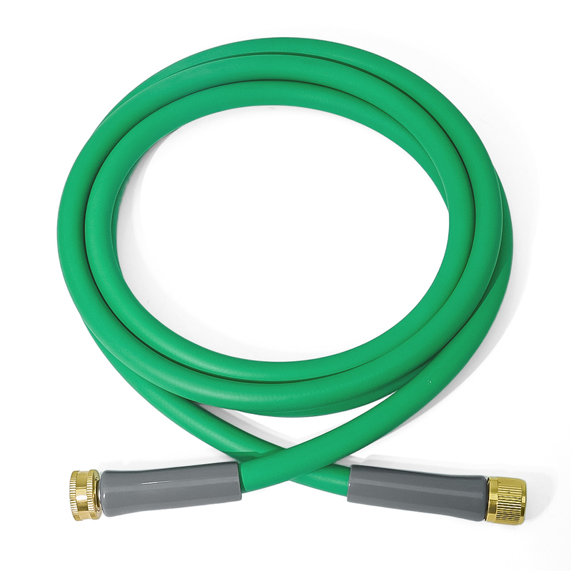 Manguera de agua flexible y ligera, explosión 900 psi, manguera de jardín híbrida de goma sin torceduras para el patio trasero