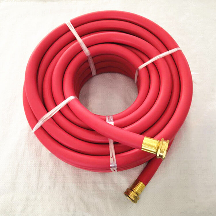 5/8 pulgadas Resistencia al envejecimiento Alta flexibilidad No conductor EPDM manguera de jardín de agua de caucho con accesorios GHT