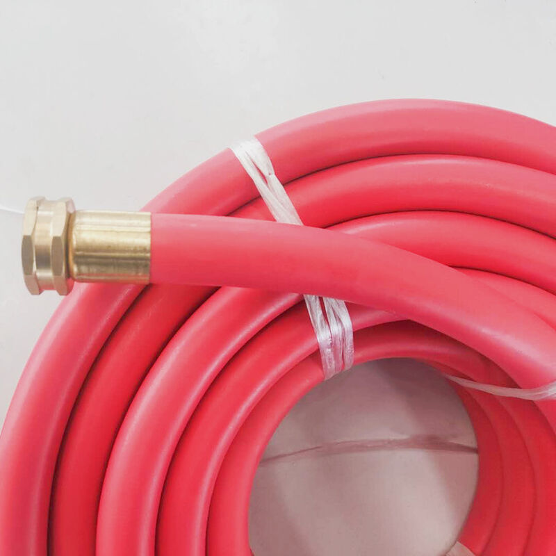 5/8 pulgadas Resistencia al envejecimiento Alta flexibilidad No conductor EPDM manguera de jardín de agua de caucho con accesorios GHT