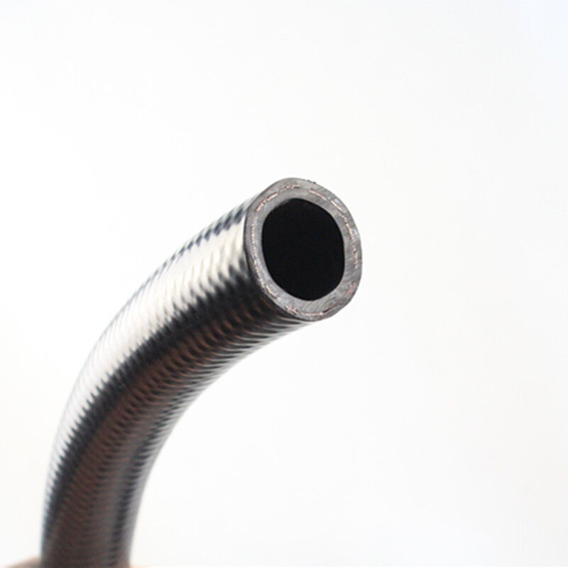 Conjunto de manguera flexible de alta calidad para gasolinera (interfaz de 6 mm a 1 pulgada): adecuado para succión y transferencia de gasolina/diésel.