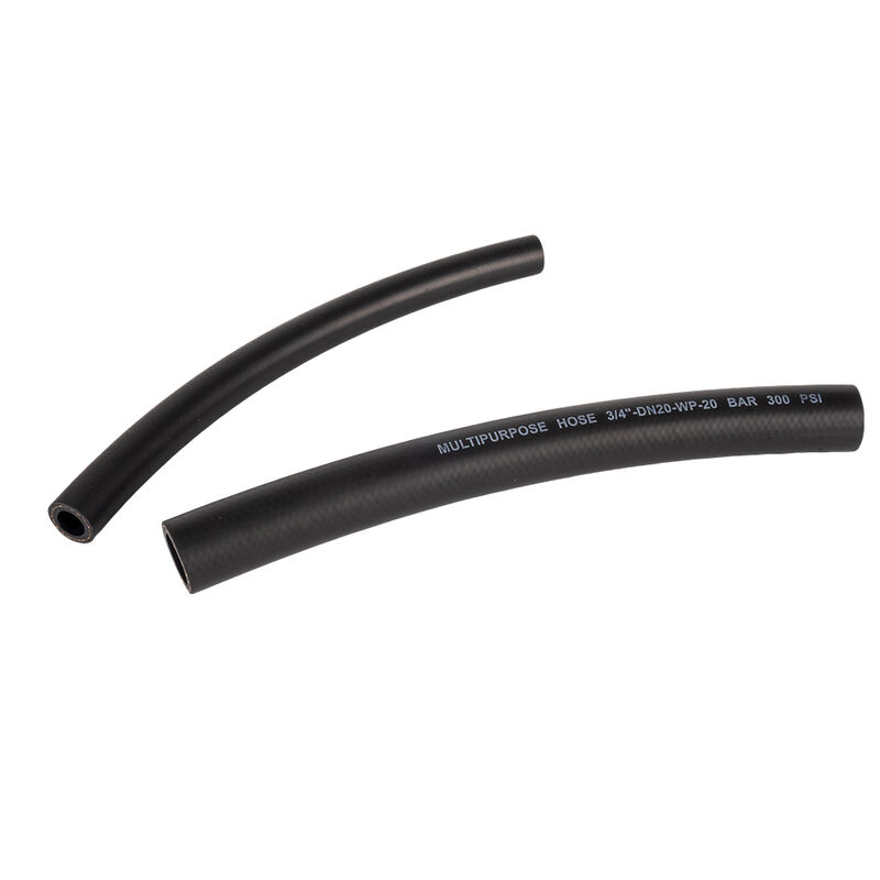 Manguera industrial resistente a productos químicos, resistente al aceite, de 3/4'', con refuerzo de alta resistencia para transferencia de combustible y productos químicos por aire, agua