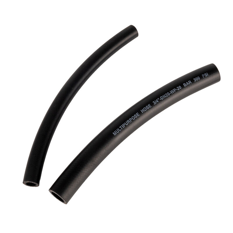 Manguera industrial resistente a productos químicos, resistente al aceite, de 3/4'', con refuerzo de alta resistencia para transferencia de combustible y productos químicos por aire, agua