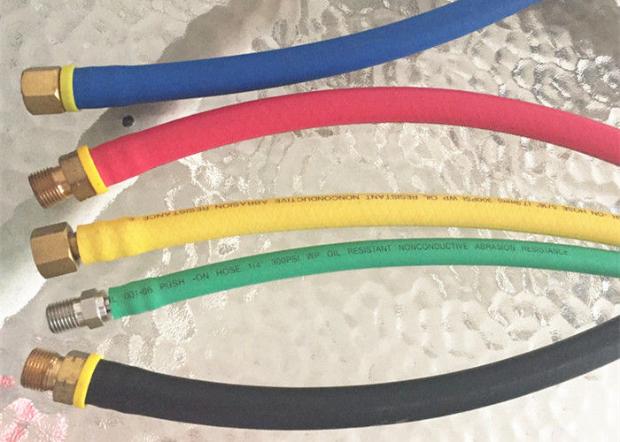 Fábrica 3/4 pulgadas 19 mm de uso múltiple resistente al desgaste Conexión rápida resistente al aceite Gas apretado NBR caucho DIY manguera de bloqueo de empuje
